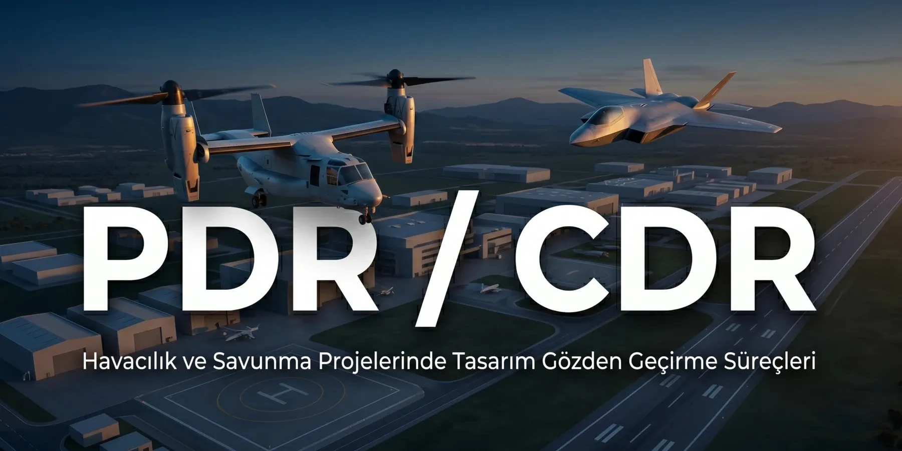 Havacılık ve savunma projelerinde PDR ve CDR tasarım gözden geçirme süreçleri